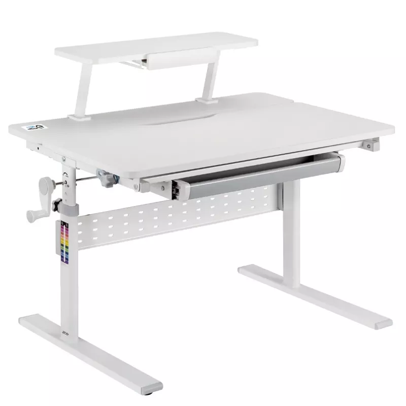 Scrivania per bambini Ergo Office ER-483 — regolabile in altezza compatta