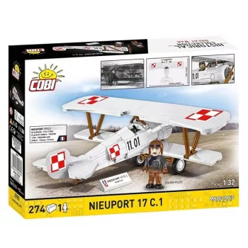 Cobi set di costruzioni Nieuport 17 C.1 modello in 1274 pezzi