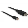 Cavo DisplayPort DeLOCK 82698 1 m mini DisplayPort a DisplayPort nero