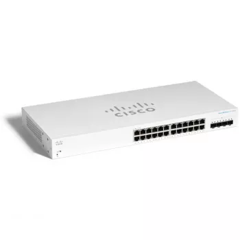 Switch di rete Cisco CBS220-24T-4X — Managed L2, 24x Gigabit (10/100/1000) RJ-45, 4x 10G SFP+