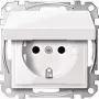 Presa CEE 7/3 Merten MEG2310-0325 bianco 250V 16A