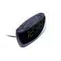 Radio sveglia Adler AD 1121 — radio sveglia, sintonizzatore FM/AM, display LED, batteria di backup, nero