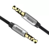 Cavo audio Baseus Yiven jack 3,5 mm M30 1,5 m argento + nero