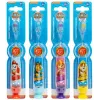 Set spazzolini da denti lampeggianti Paw Patrol per bambini con ventosa, 4 pezzi, colori assortiti