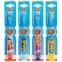 Set spazzolini da denti lampeggianti Paw Patrol per bambini con ventosa, 4 pezzi, colori assortiti