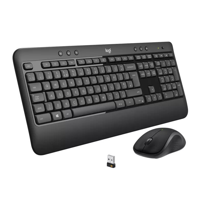 Logitech MK540 Advanced - set tastiera e mouse - wireless - 2,4 GHz - QWERTY spagnolo