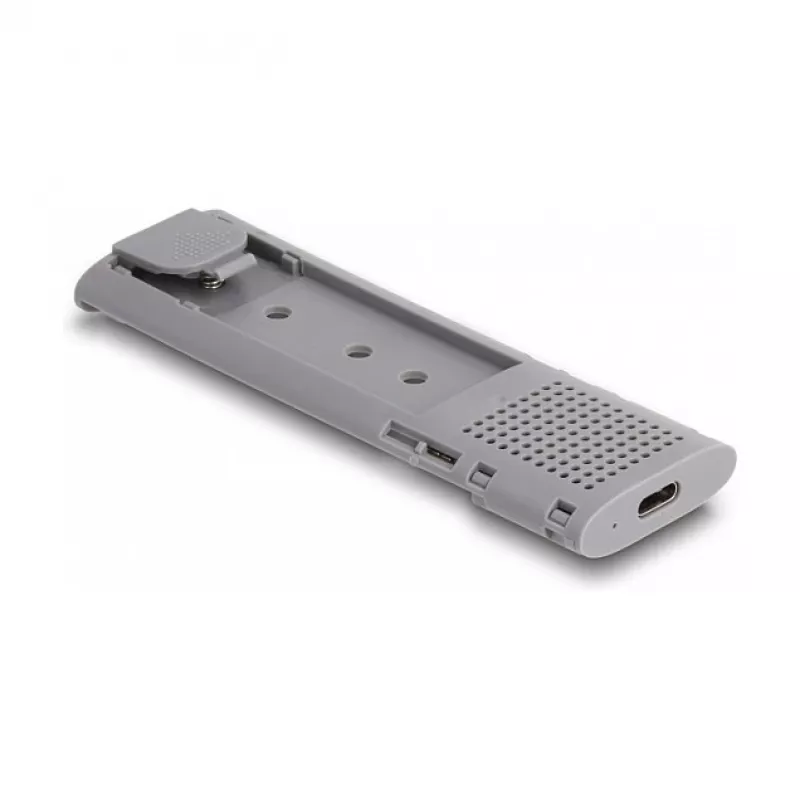 Case per SSD DeLOCK esterno USB Type-C combo per M.2 NVMe PCIe o SATA SSD senza attrezzi