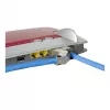 METZ CONNECT - connettore di rete - RJ-45 (M) dritto - schermato - senza alogeni, senza gancio - rosso (130G405032-E)