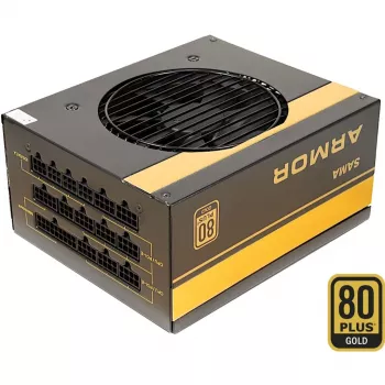 SAMA FTX-850-B ARMOR 850W, alimentatore per PC nero, 4x PCIe, cable management, 850 Watt