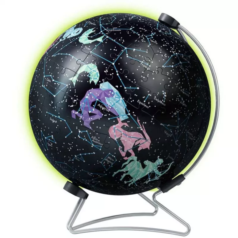 Puzzle 3D a sfera Star Globe che brilla al buio