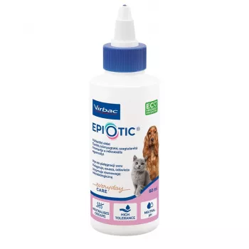 Soluzione per la pulizia delle orecchie VIRBAC EPI-OTIC S-I-S per cani e gatti 60 ml