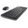 Set tastiera e mouse wireless Dell KM3322W nero — layout compatto, connessione wireless, batterie incluse