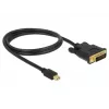 Adattatore per cavo video DeLOCK 83988 Mini DisplayPort su DVI-D 1 m