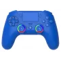 Controller LED wireless SUBSONIC SA5639-3 per PS4 e PC, gamepad wireless blu