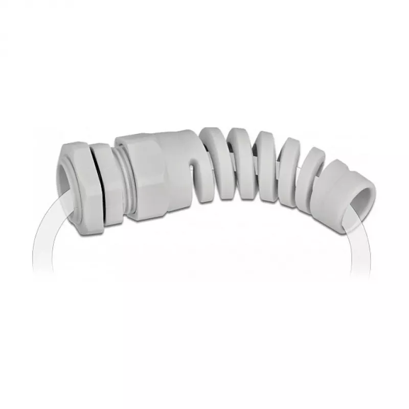 Pressacavo DeLOCK 60340 grigio plastica 1 pz.