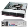 Supermicro SC216 BE1C-R920LPB - rack - rack-mountable - 2U - ATX migliorato ed esteso - SATA/SAS - Hot-Swap 920 Watt - nero