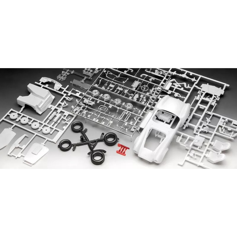 Modellino auto in plastica 65 Shelby Cobra 427 1/24