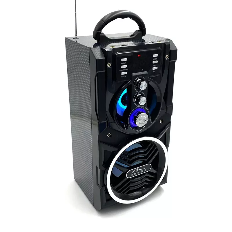Altoparlante stereo portatile Media-Tech PARTYBOX BT MT3150 nero