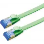 VALUE cavo patch Cat.6A (Classe EA) FTP, extra piatto, verde, 0,5 m (21.99.2140)
