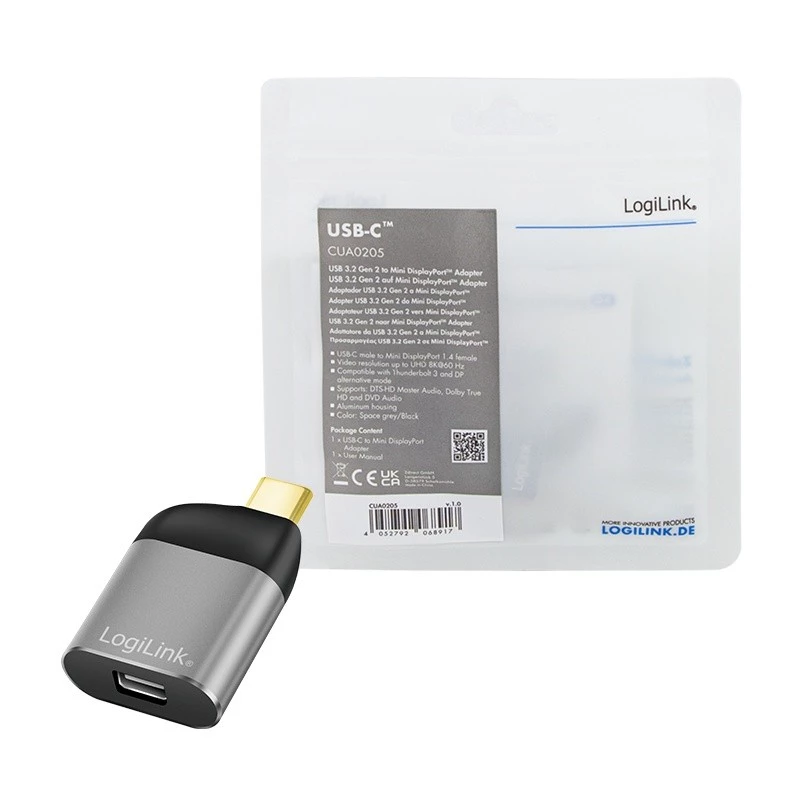 Adattatore USB Type-C a mDP/B, 8K