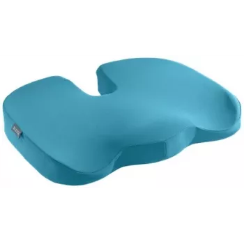 Cuscino da seduta Leitz Ergo Cosy, cuscino da seduta, universale, blu, a cuneo, monocolore, con cerniera