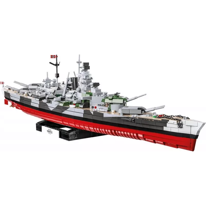 COBI 4839 Historical Collection set di mattoncini corazzata Tirpitz, 2810 elementi, 1:300