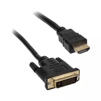 Adattatore cavo video Akasa AK-CBHD06-20BK 2m DVI-D HDMI nero