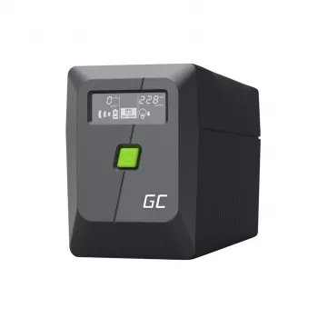 UPS Green Cell Line-Interactive 6,5 kVA, 360 W, 2 uscite AC, 12 V 7 Ah VRLA, USB, tower, nero