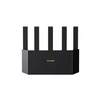 Router WLAN TENDA TE3L Wi‑Fi 7 (IEEE 802.11ax), 3x Gigabit-LAN, 1x WAN, 512 MB RAM, VLAN, NAT, WPA, nero