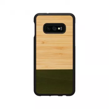 Custodia per cellulare man and wood SmartPhone per Galaxy S10e Bamboo Forest nero