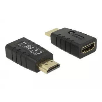 Adattatore HDMI (maschio) > HDMI (femmina), emulatore EDID (nero)