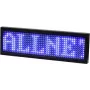 ALLNET targhetta nominativa elettronica programmabile seriale - colore blu