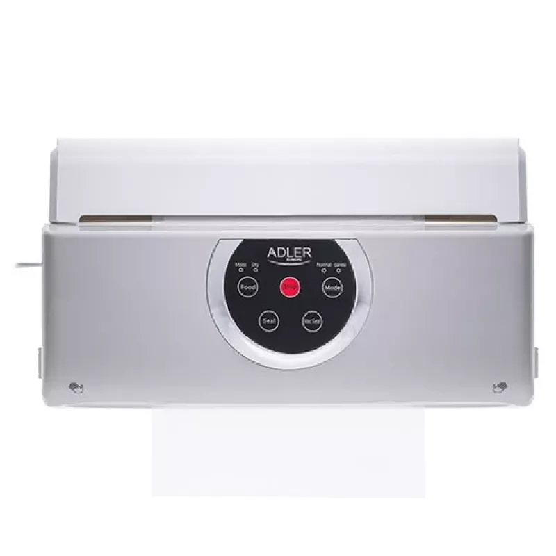 Sottovuoto Adler AD 4503, 130 W, vuoto da -750 a -800 mbar, connettore Type-C, grigio/bianco