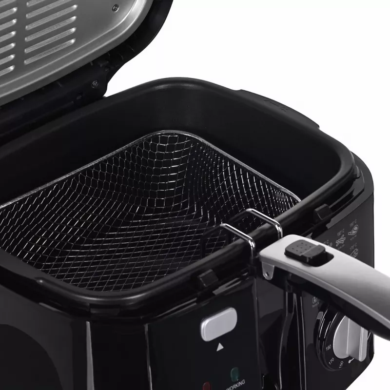 Friggitrice Mesko Home MS 4908 singola 2,5 L 1800 W nero grigio