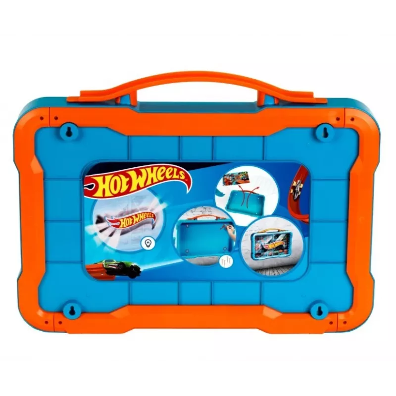 Valigetta portaoggetti Hot Wheels con logo luminoso