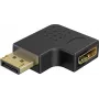 Goobay adattatore angolare DisplayPort 90° sinistra nero (77132)