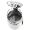 Bollitore Adler AD 1305WG — 1,7 l, 2200 W, vetro/plastica, bianco/oro/trasparente