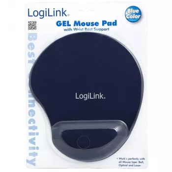 LogiLink ID0027B tappetino per mouse blu