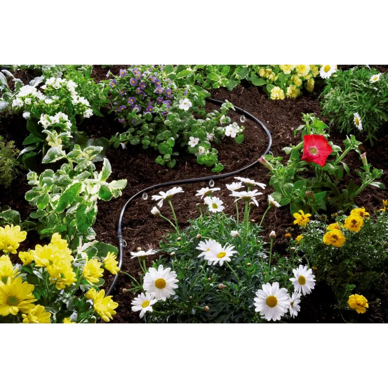 Tubo da giardino Gardena 1362-20 15 m fuori terra nero