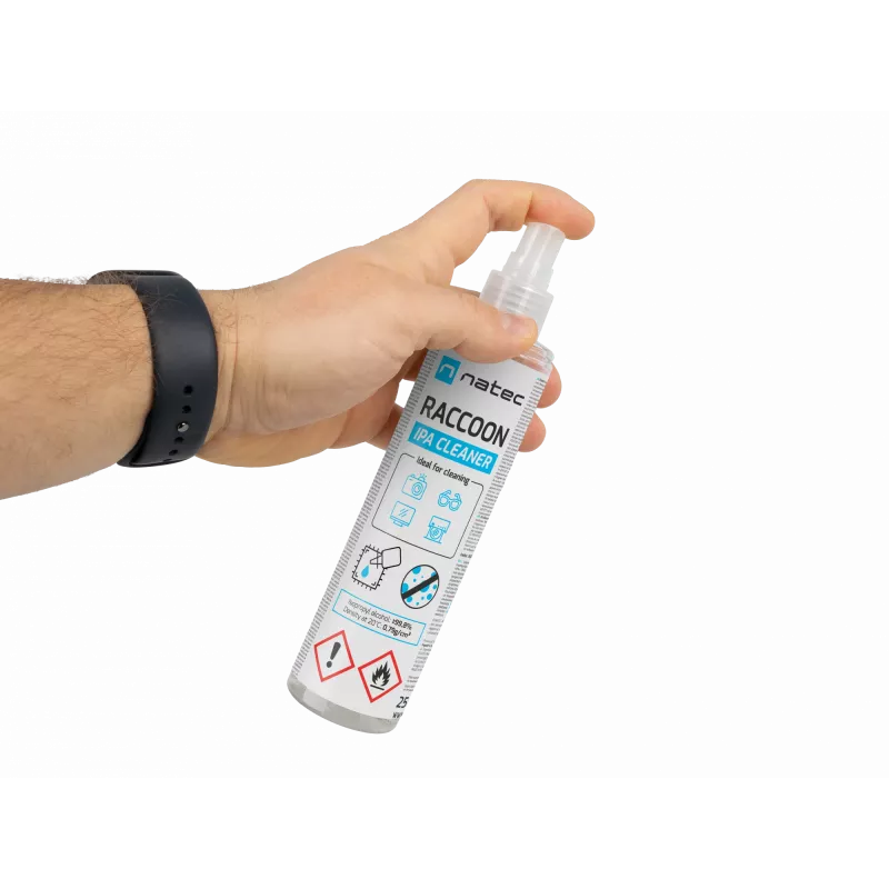Spray alcool isopropilico NATEC Raccoon IPA Cleaner 250 ml — NATEC NSC-2450