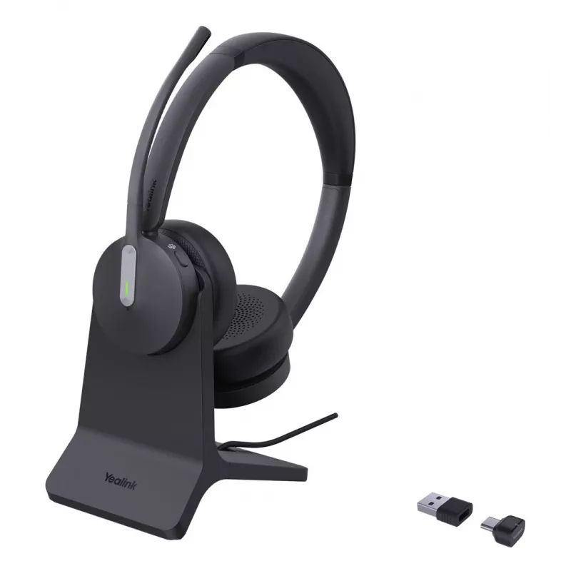 Yealink BH70 Dual con base di ricarica Teams USB-C/a cuffie