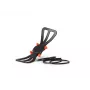 Supporto telefono regolabile deeper ITGAM0003 — supporto telefono per canna da pesca, silicone, per telefoni 3,5–5 pollici, 280 mm, nero