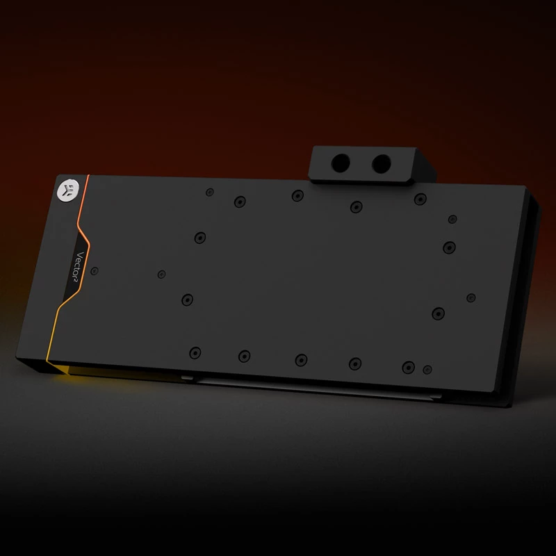 EK Water Blocks EK-Quantum Vector² Trio RTX 3080/90 ABP D-RGB blocco raffreddamento a liquido per GPU, nichel + acetale