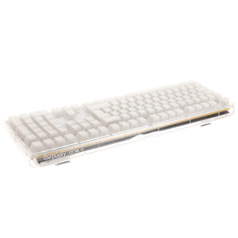 Tastiera Ducky One 3 RGB Gaming USB QWERTY US-Inglese bianco