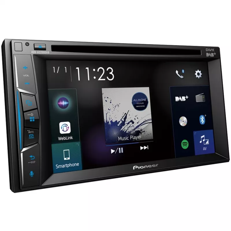 Car Media Receiver Pioneer AVH-A3200DAB nero