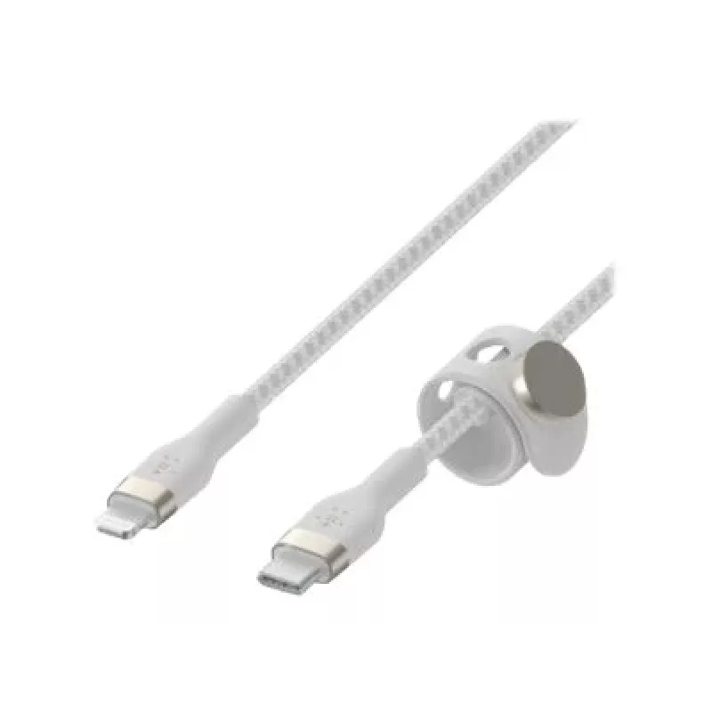 Belkin BOOST CHARGE - Cavo Lightning - 24 pin USB-C maschio a Lightning maschio - 1 m - bianco - per Apple iPad/iPhone/iPod (Lightning)
