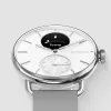 Withings ScanWatch 2 smartwatch ibrido 38 mm, 1,6 cm (0,63") OLED, acciaio inossidabile, bianco