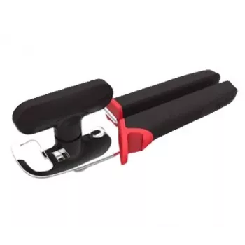 Apribottiglie Tefal K20705, design ergonomico, impugnatura antiscivolo, nero, 464 g, lavabile in lavastoviglie