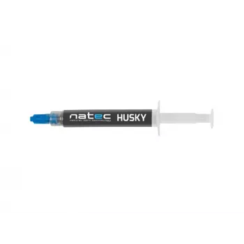 Pasta termoconduttiva NATEC Husky NPT-1324, conduttività termica 4,63 W/m·K, volume 2 ml, densità 2,5 g/cm³