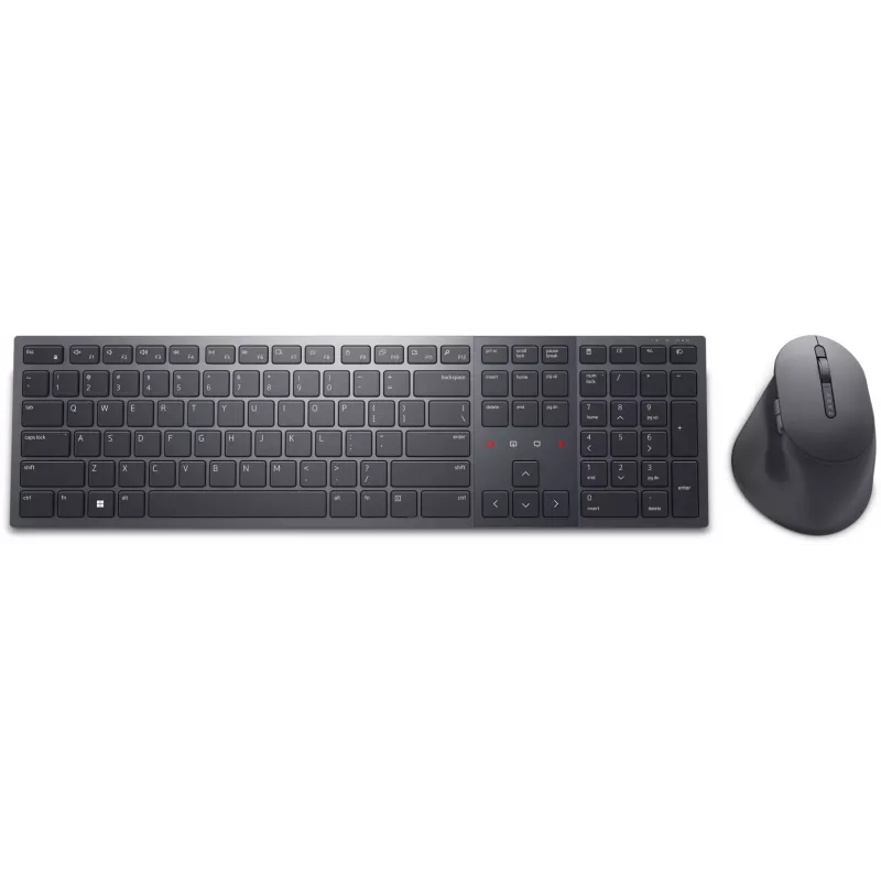 Tastiera e mouse Dell Premier Collaboration KM900 | set tastiera e mouse | wireless | LT | grafite | USB-A | connessione wireless